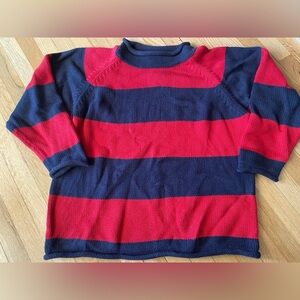 Lands' End Multicolor Striped Pullover/ Boys size L